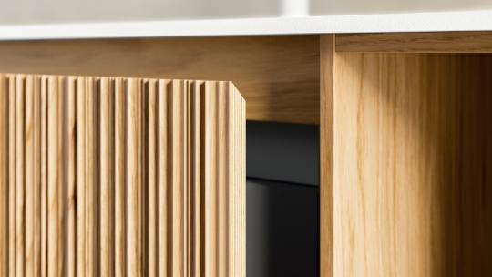 Dettaglio Arredo Bagno Inda Collezione Divo - Bagni di Design OD Officina Frascati