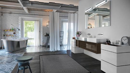 Arredo Bagno Inda Collezione Qamar - Bagni di Design OD Officina Frascati